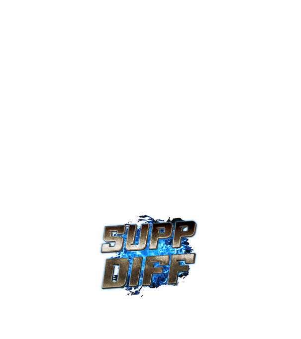SUPP DIFF metalic blue fire minta sötétkék pólón