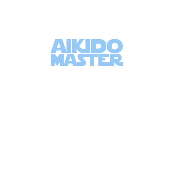aikido-master_ minta fekete pólón