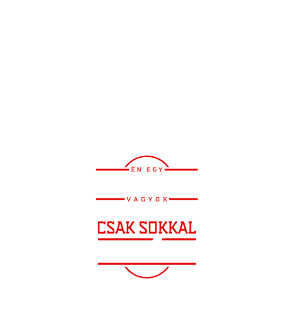 Én egy menő...NŐVÉR minta fekete pólón