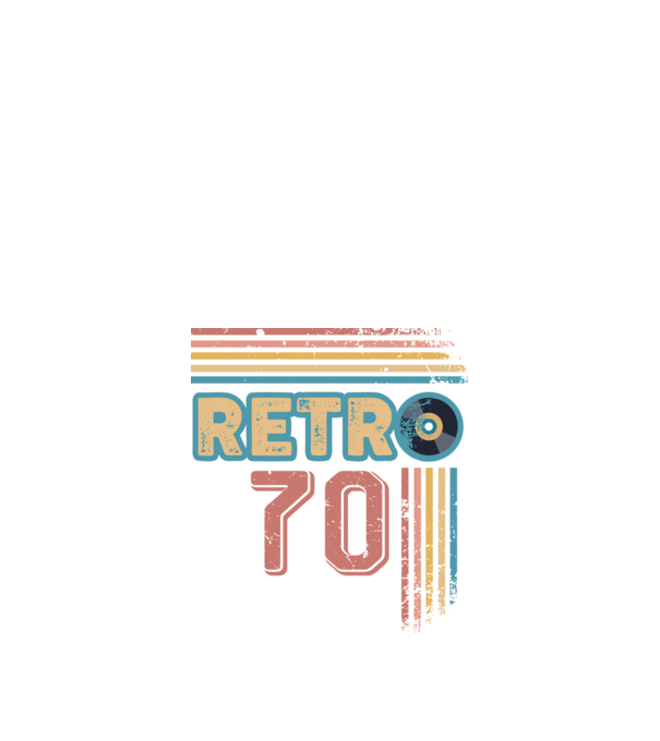 retro_70 minta fehér pólón