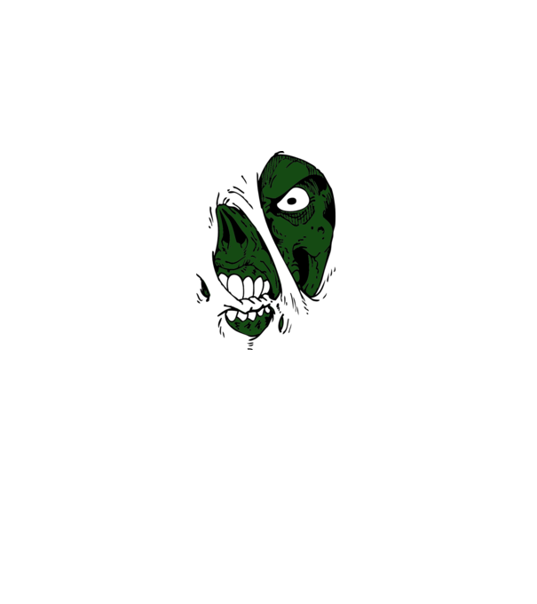 Zombiee minta sötétkék pólón