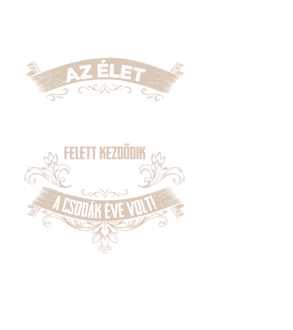 A csodák éve szülinapos 30 éves 1995 minta fekete pólón