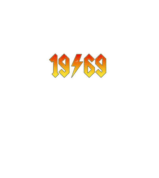 Rock születésnap 1969 Szeptember minta fekete pólón