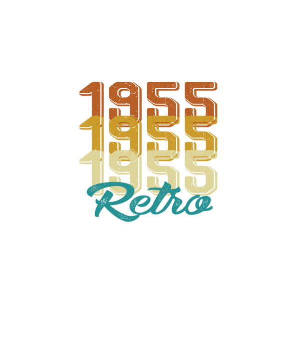 RETRO - 1955 minta szürke pólón