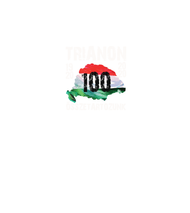 TRIANON 100 minta sötétkék pólón