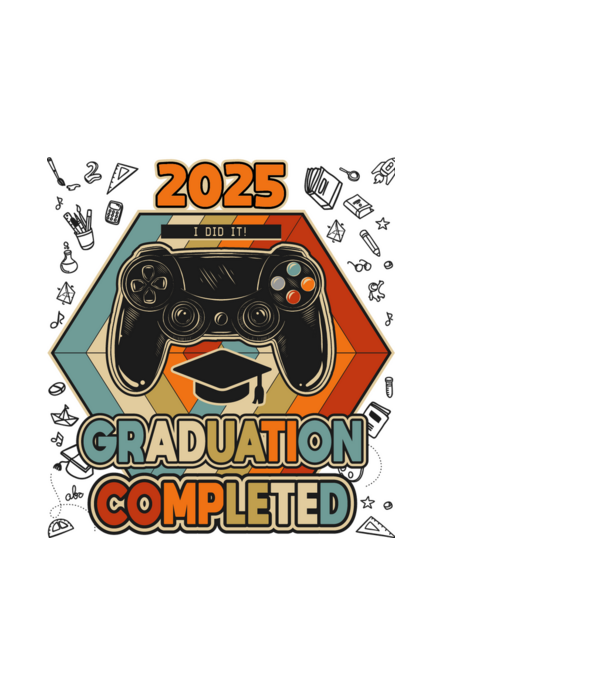 Grad completed minta világoskék pólón