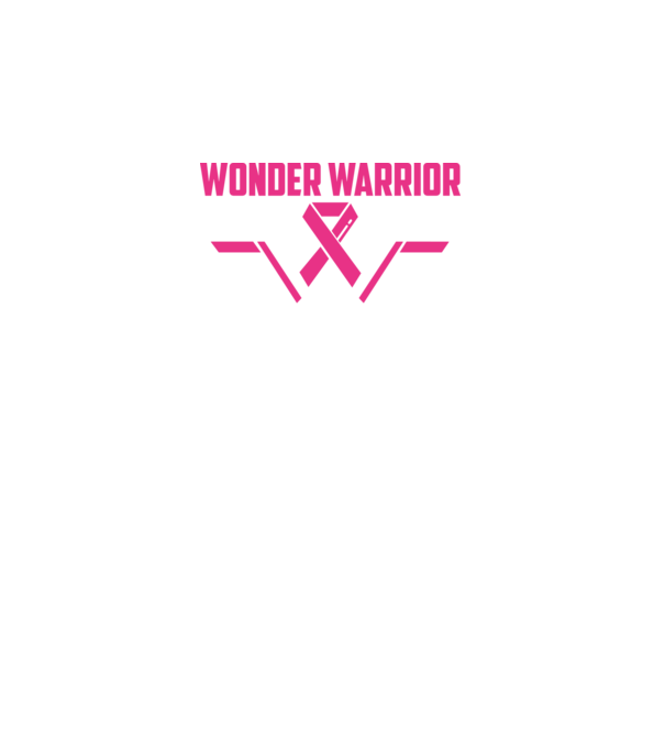 WONDER WARRIOR minta fekete pólón