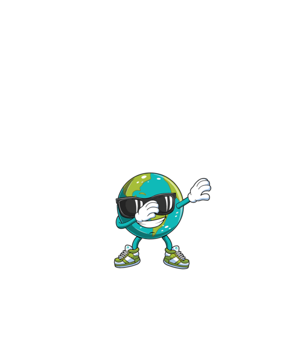 Legyen minden nap Föld Napja minta fekete pólón