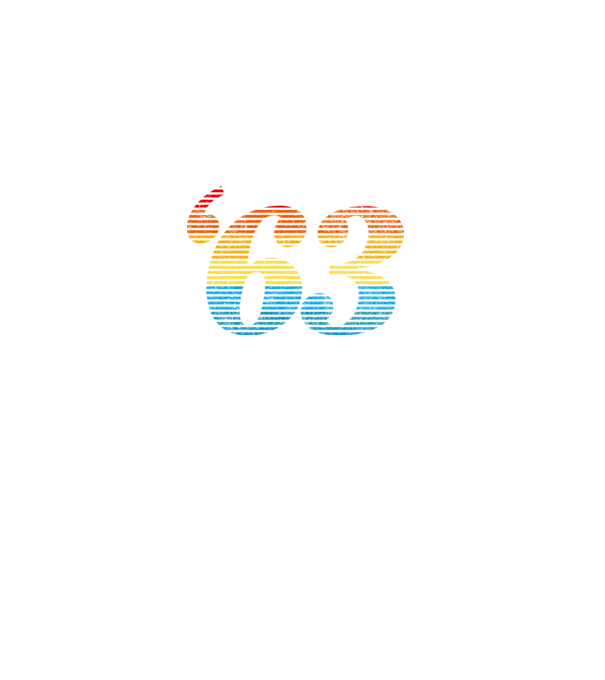 Retro születésnap 1963 minta fekete pólón
