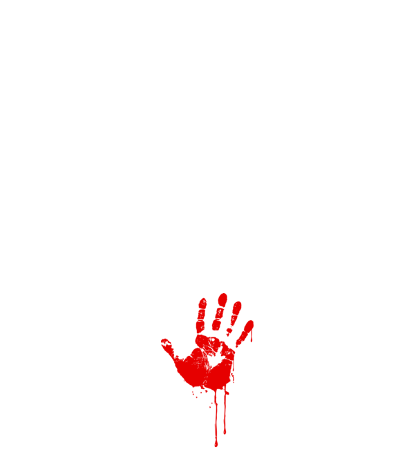 bloodhand minta sötétkék pólón