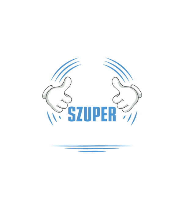 Így néz ki egy szuper munkatárs minta fehér pólón