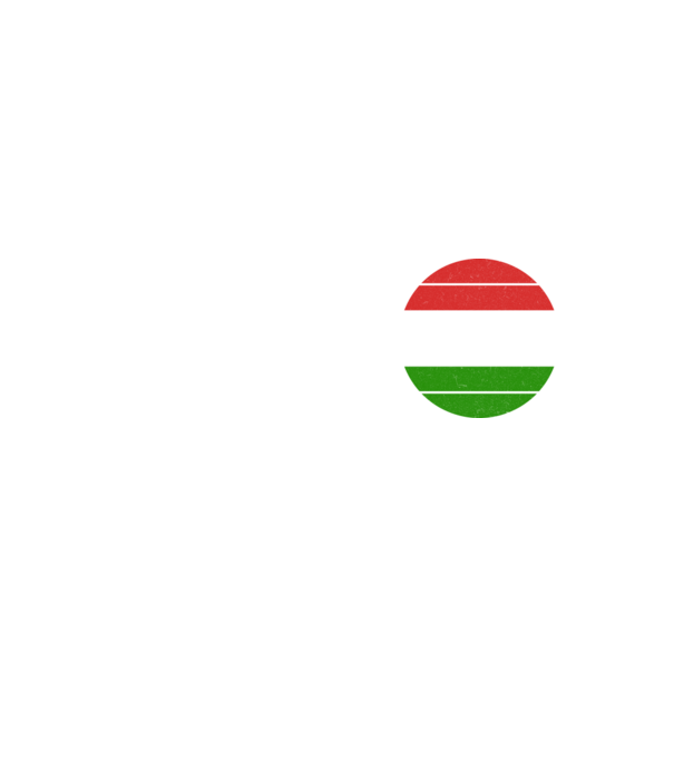 made in 1965 retro vintage hungary minta fekete pólón