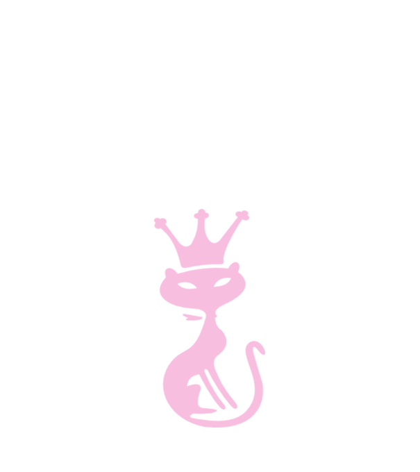 Cat minta fehér pólón