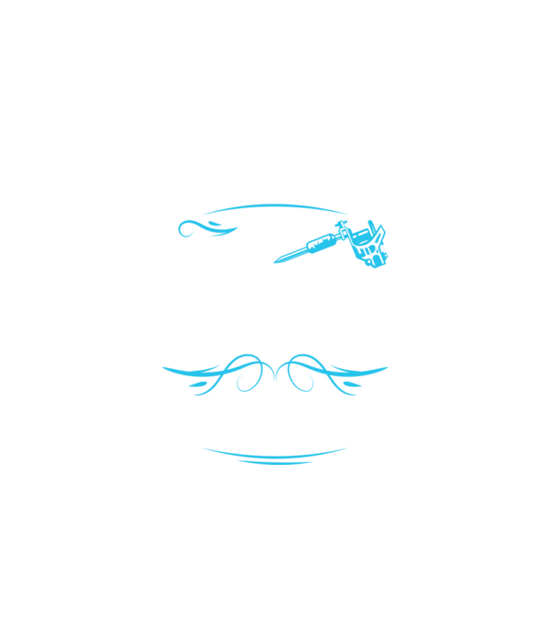 Tetovált szabály minta fehér pólón