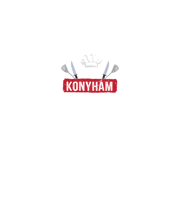 Az én konyhám az én szabályaim minta fekete pólón