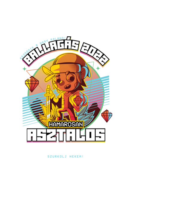 Arcade Jövőbeli szakmás asztalos minta fekete pólón