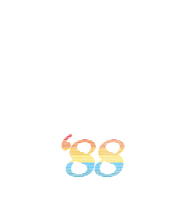 Retro szülinap 1988 minta fehér pólón