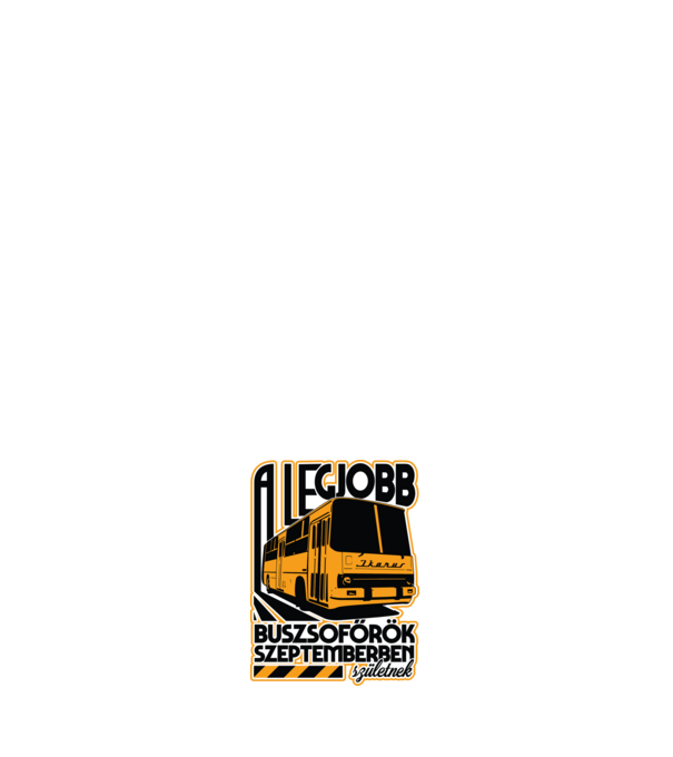 Legjobb buszsoffőr drk SZEPTEMBER minta világos rózsaszín pólón