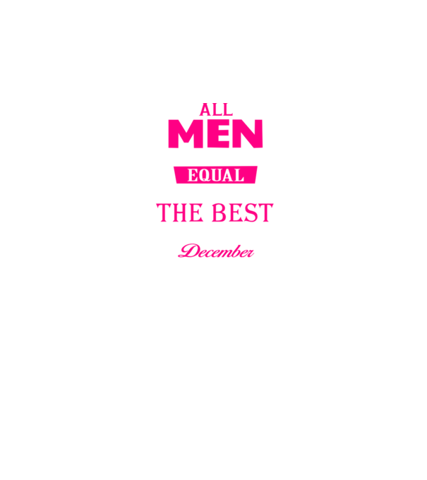 All men created equal....december minta fekete pólón