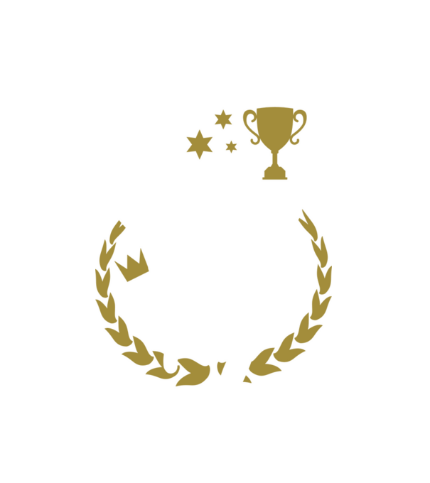 Trófea férj minta fehér pólón