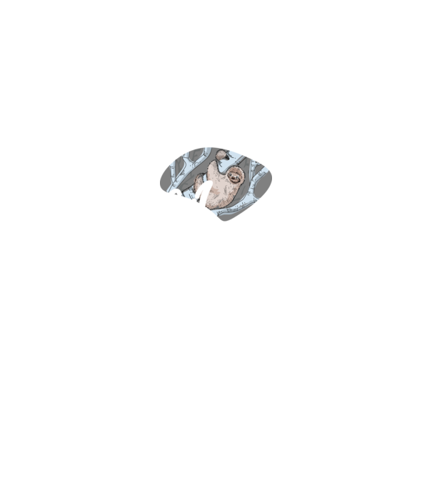 what does the sloth say minta fekete pólón