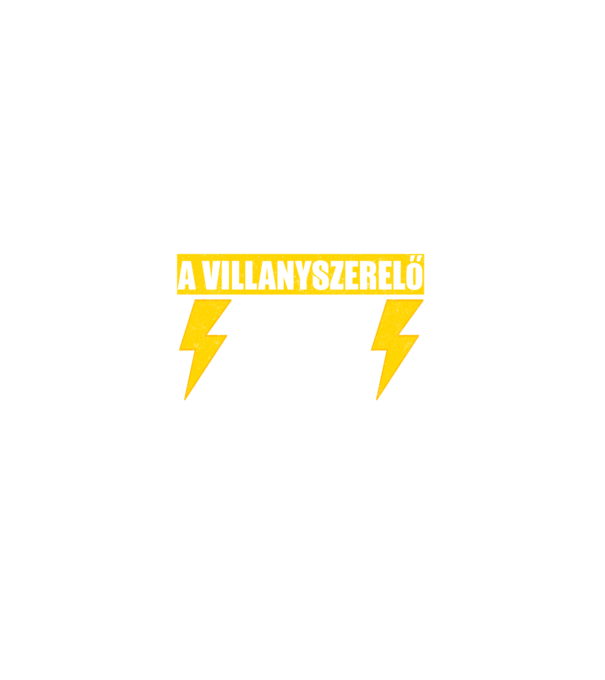 Apa a Villanyszerelő, a Mítosz, a Legenda minta farmerkék pólón