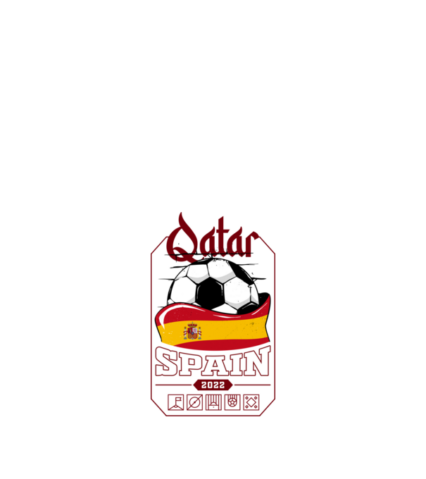 Quatar team spain minta fehér pólón