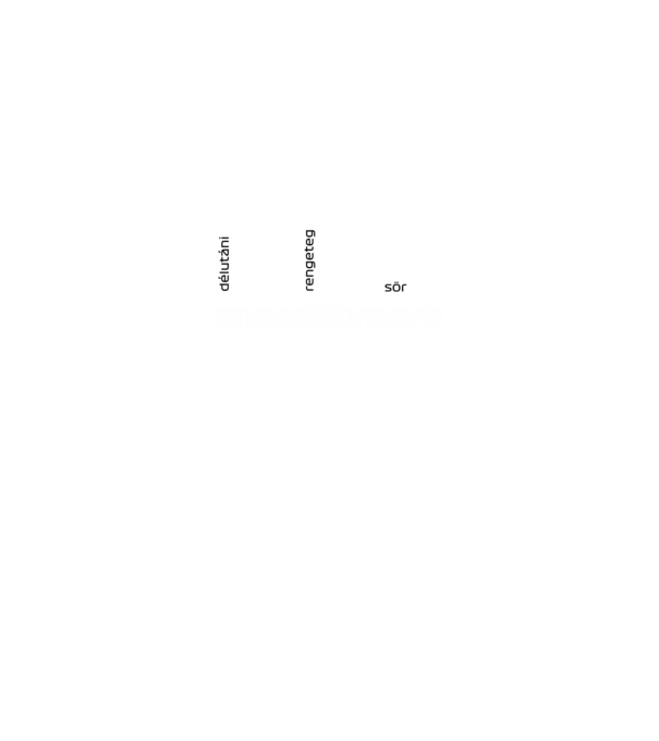 DRS engedélyezve - sör minta királykék pólón