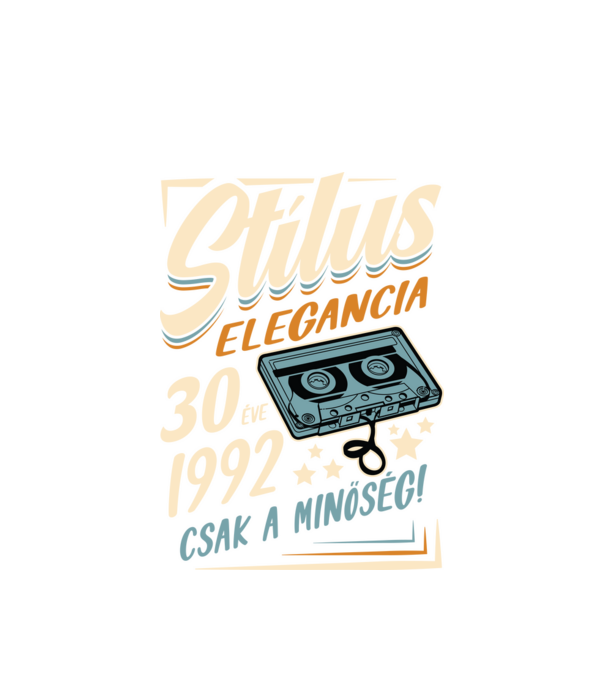 Stílus__1992 minta fehér pólón