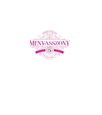 Menyasszony póló minta dusty pink pólón