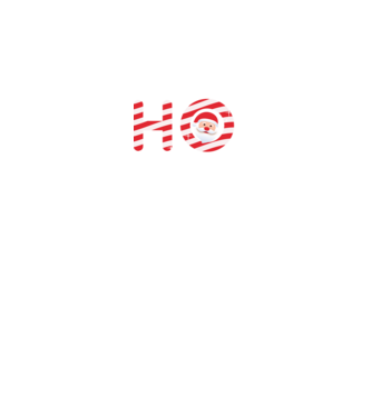 HO-HO-HO minta fekete pólón
