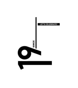1976 - Születésnapi póló 1976-ban születteknek minta fehér pólón
