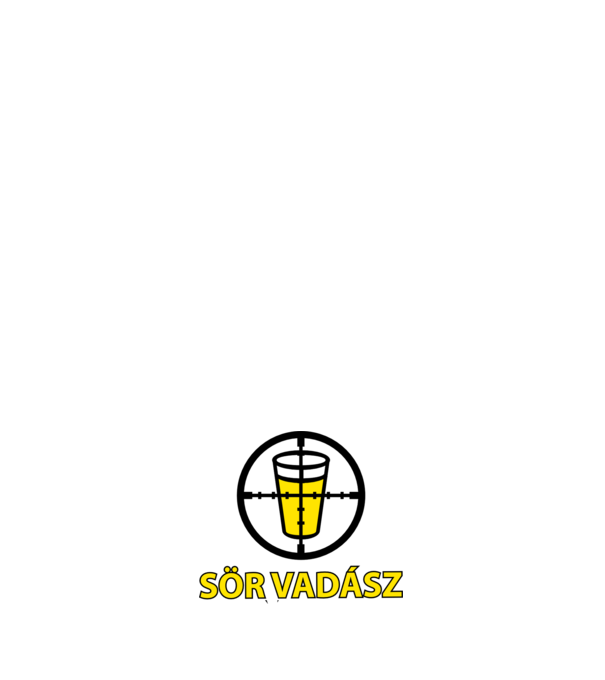 Sörvadász minta világos rózsaszín pólón