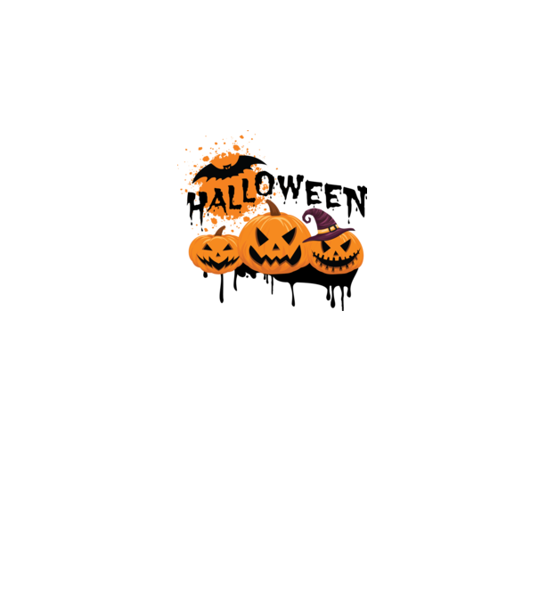 Halloween minta szürke pólón
