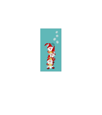 Ho Ho Ho Manók Telefontok minta fehér pólón