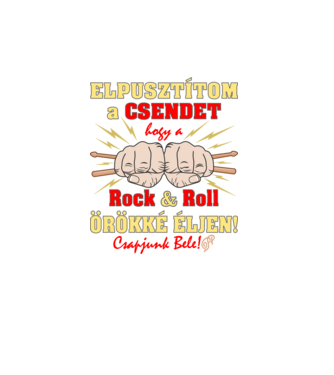 Csapjunk Bele Dobos minta türkiz pólón