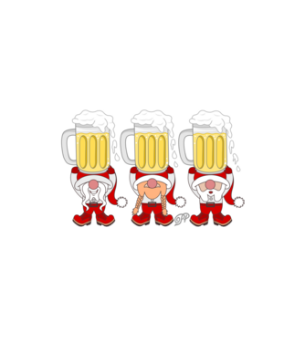 Hozz Még Sört Apók A minta homokszín pólón