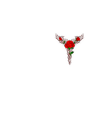 Tribal és Rózsa minta neonsárga pólón