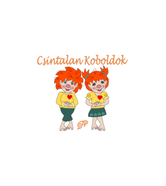 Csintalan Koboldok minta fekete pólón