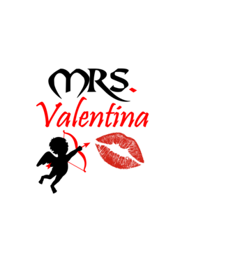 Mrs Valentina minta világos rózsaszín pólón