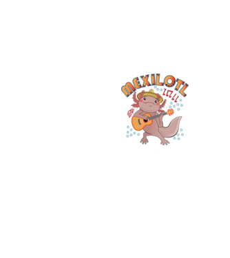 Mexikói Axolotl minta neonsárga pólón