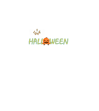 I love Metal Halloween minta fekete pólón