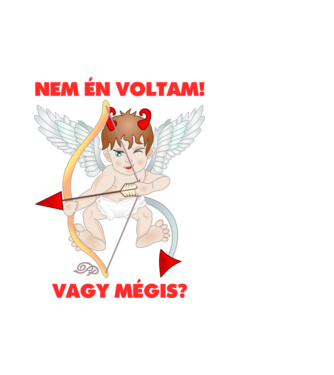 Nem én voltam minta fehér pólón