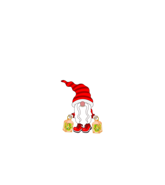 Papa Karácsony Klub minta homokszín pólón