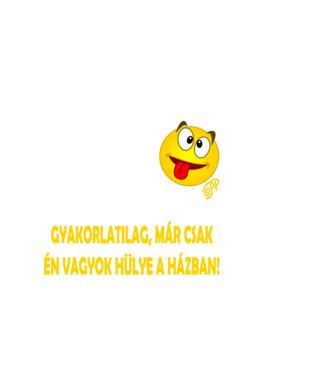 Intelligens és Hülye minta sötétkék pólón