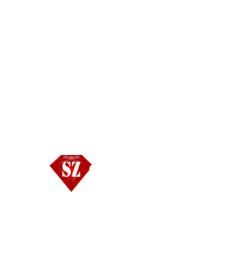 Szupermenő minta fehér pólón