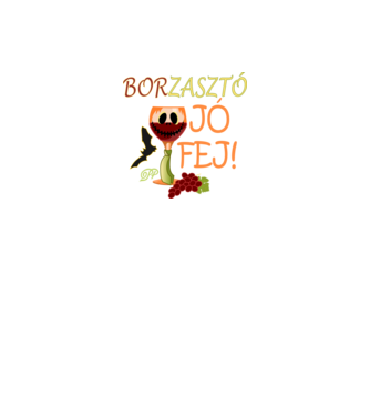 Borzasztó Jó Fej minta fekete pólón