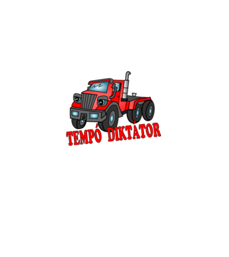 Tempó diktátor minta szürke pólón
