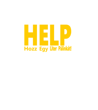 Help Pálinka minta királykék pólón
