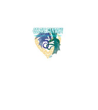 Celtic Dragon Fantasy minta fekete pólón